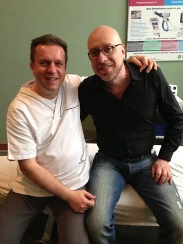 Cesare Missiroli con Mario Biondi