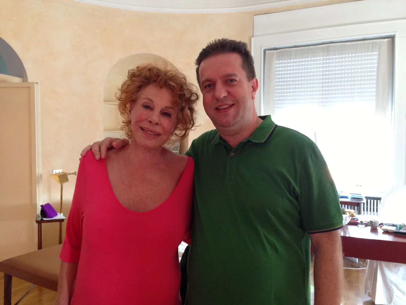 Cesare Missiroli con Ornella Vanoni